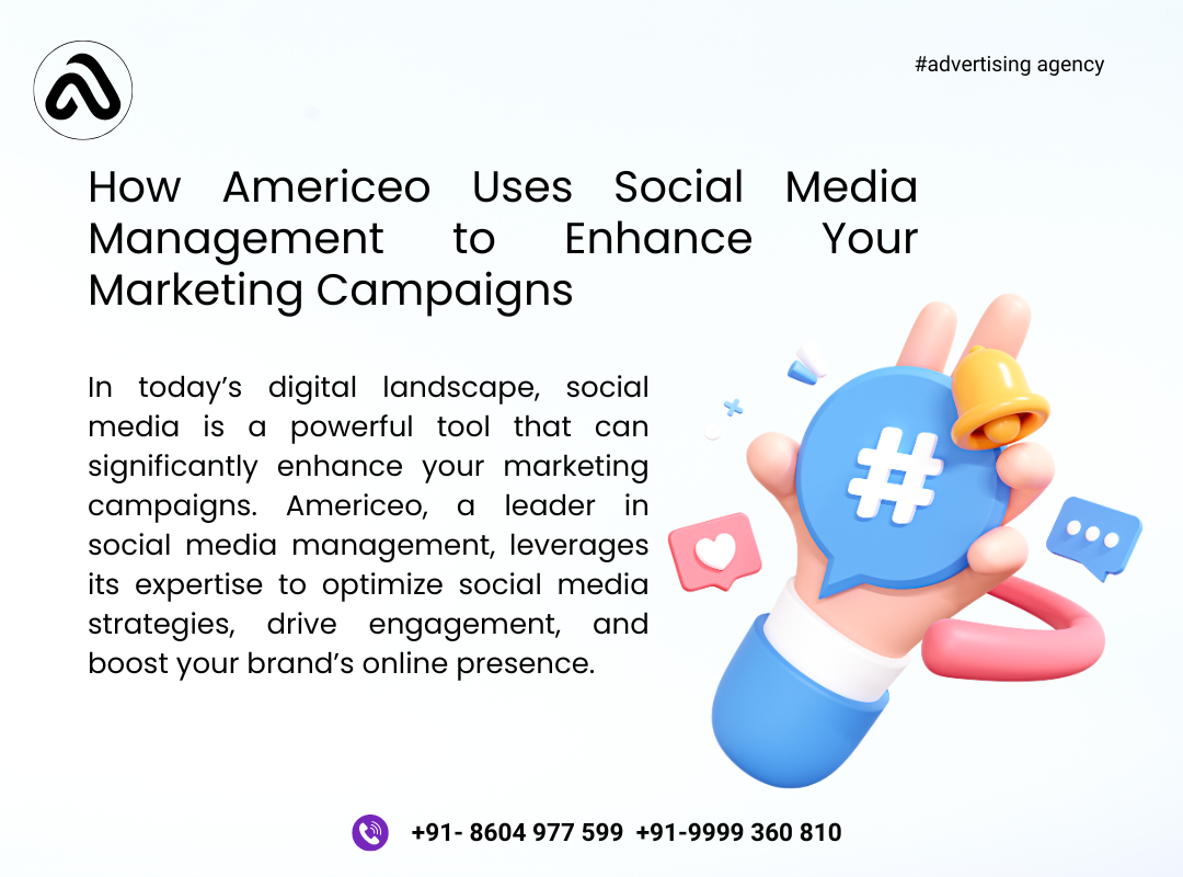 How Americeo Uses Social Media Management to Enhance Your Marketing Campaigns